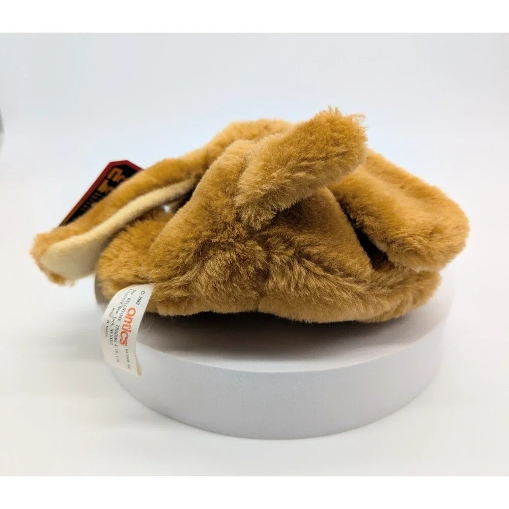 VTG 1982 Antics Brown Fleagle Beagle Dog Plush Toy 5.5